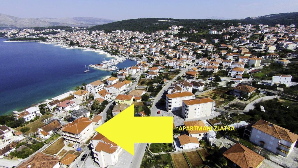 Apartments Zlatka Trogir Luaran gambar